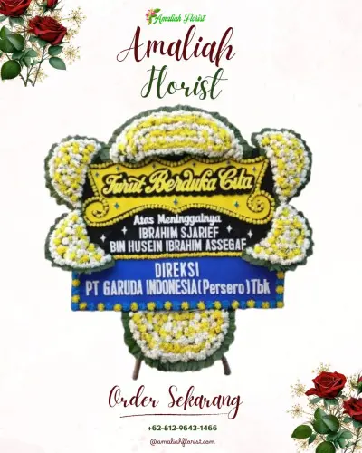 Papan Bunga Duka di Tambi Lor